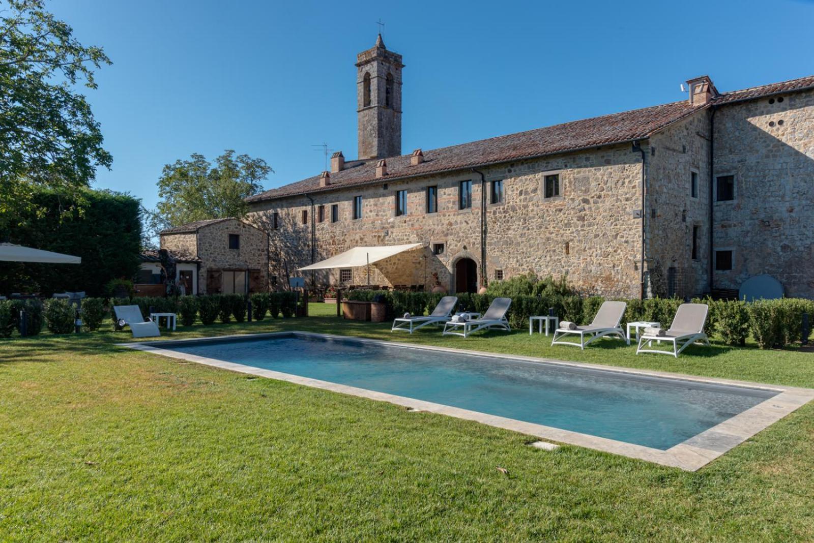 Convento San Bartolomeo Hotel Abbadia San Salvatore Kültér fotó